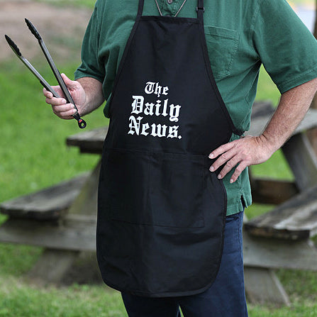 Daily News Apron (Black)